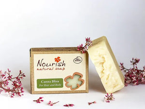 Nourish Cannabliss CBD Soap for Hair & Body