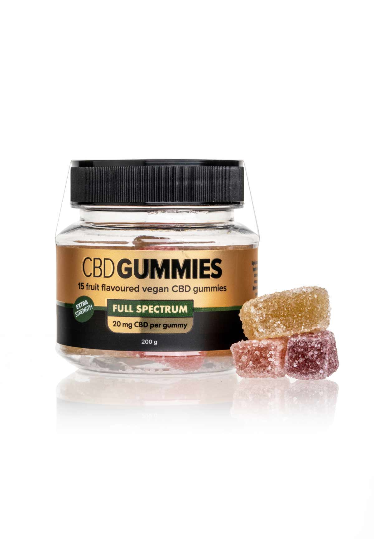 Taste of Cannabis Extra Strength CBD Gummies – SimpleSeed