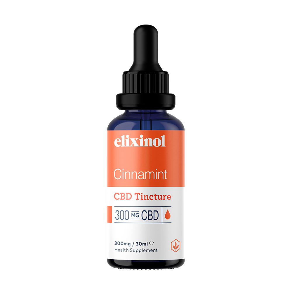 Elixinol CBD Oil 30ml 300mg Cinnamint Flavour